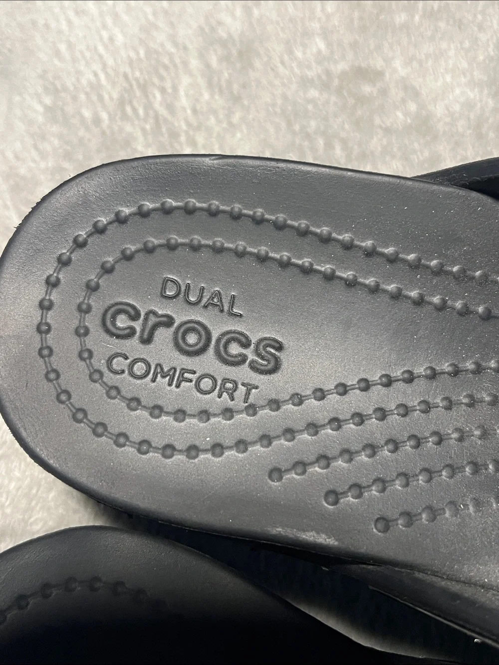 Crocs,Monterey Metallic Wedge Flip